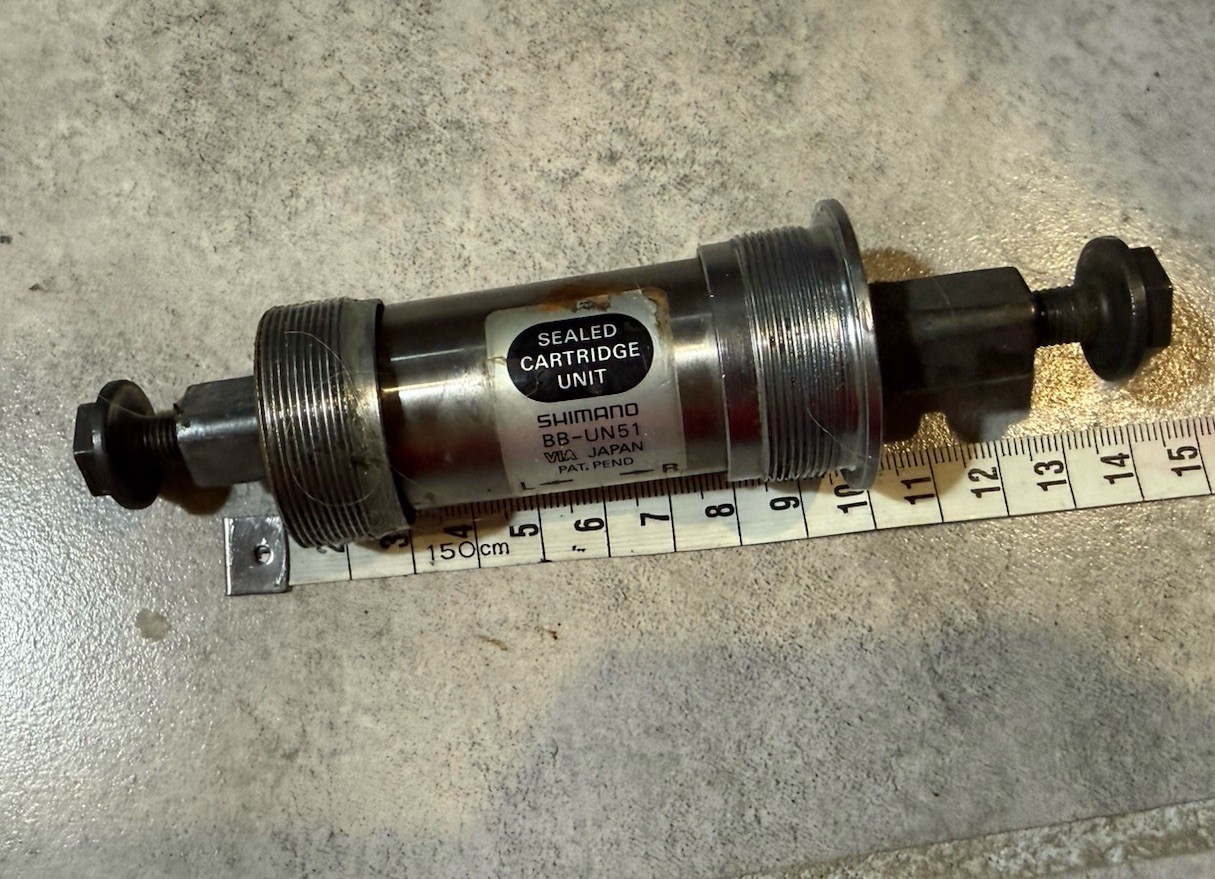 Shimano BB-UN51 bottom bracket square taper 118mm