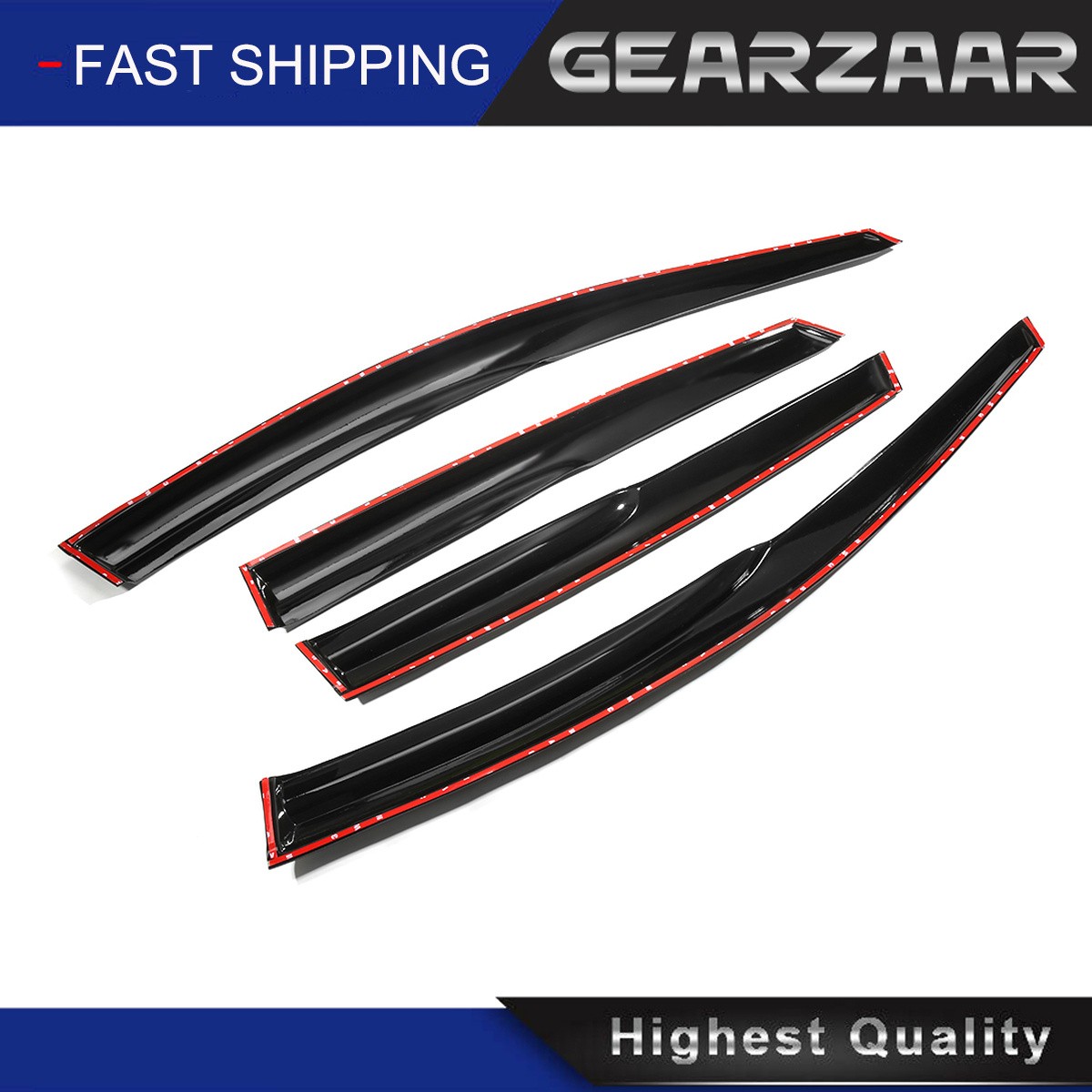 Fits 2007-2011 Honda CR-V CRV Window Visors Vent Sun Shade Rain Guards NEW