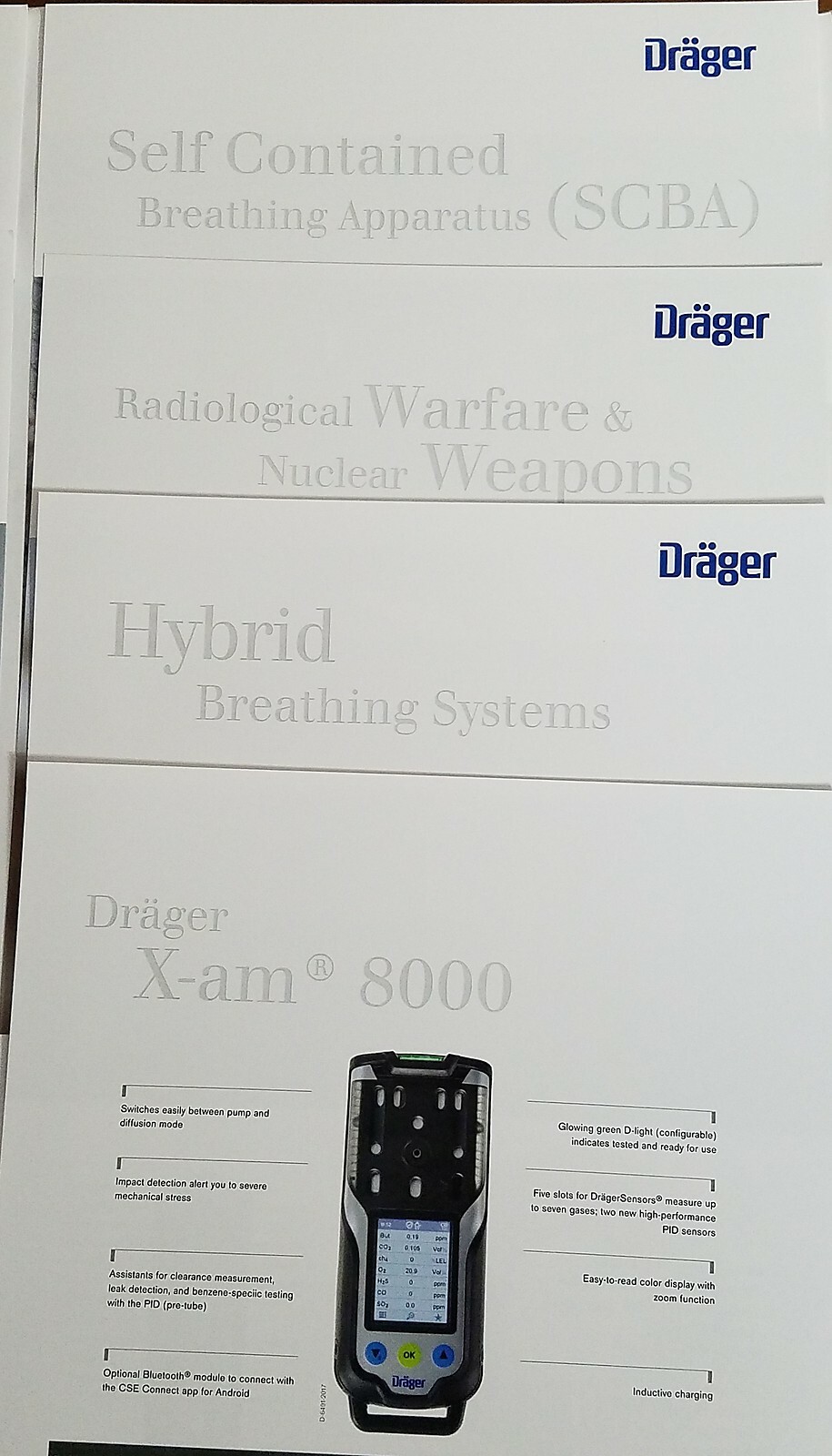 Draeger CBRN Solutions For Your Tactical Operations Data Sheets 2019