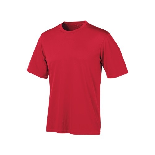 Champion Tactical TAC22 Men's Short Sleeve Double Dry T-Shirt, Scarlet, X-Large