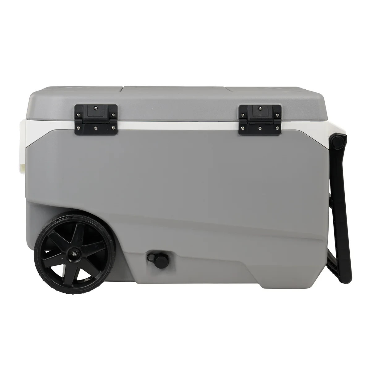 IGLOO COOLER WITH WHEELS ICE CHEST MAXCOLD BEVERAGE BEER DRINKS ROLLING 90QT NEW