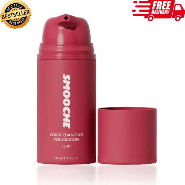 Smooche Korean Color Changing Foundation for All Skin Types Flawless Coverage