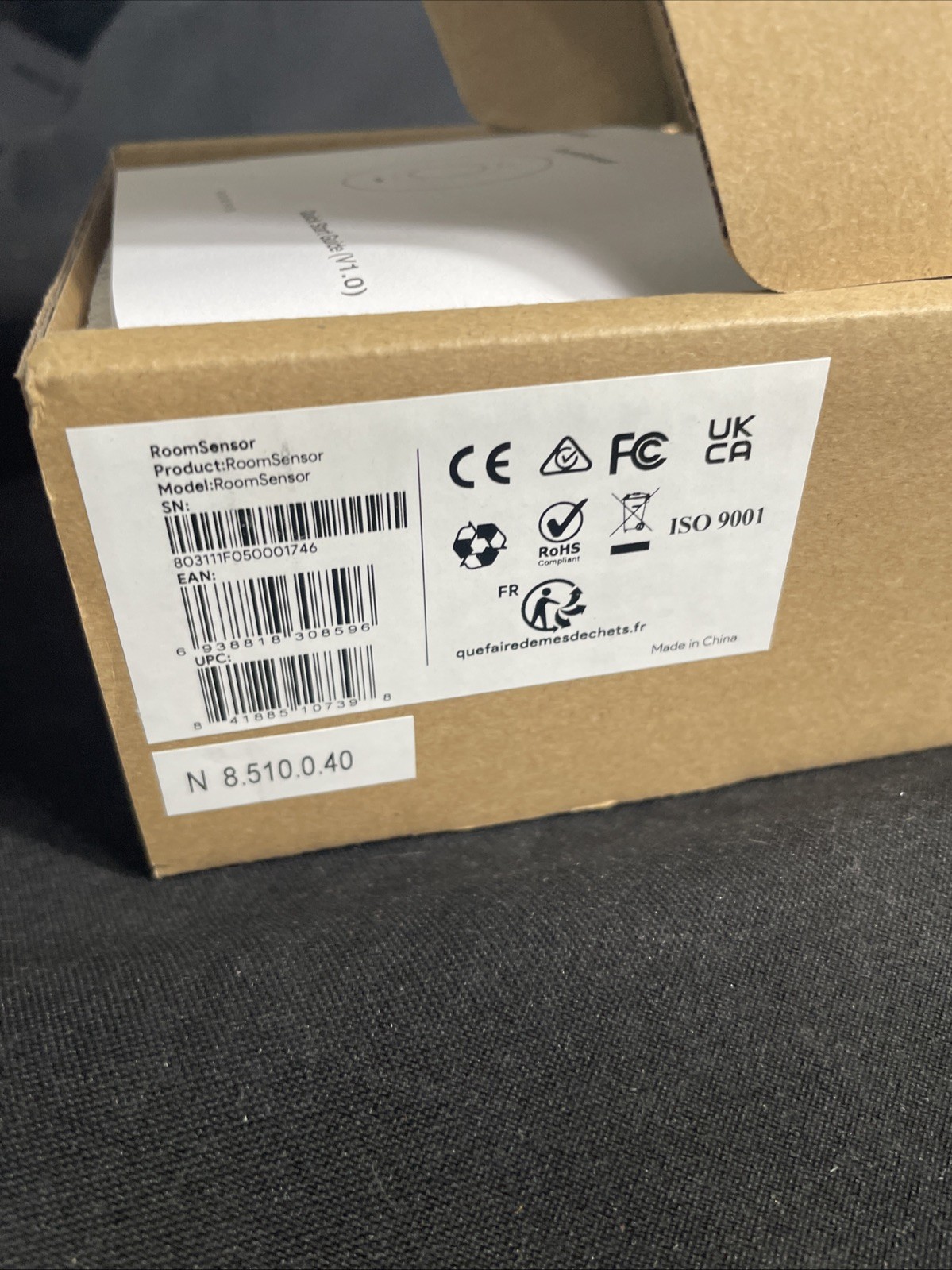 Yealink RoomSensor Wireless Occupancy Sensor Open Box