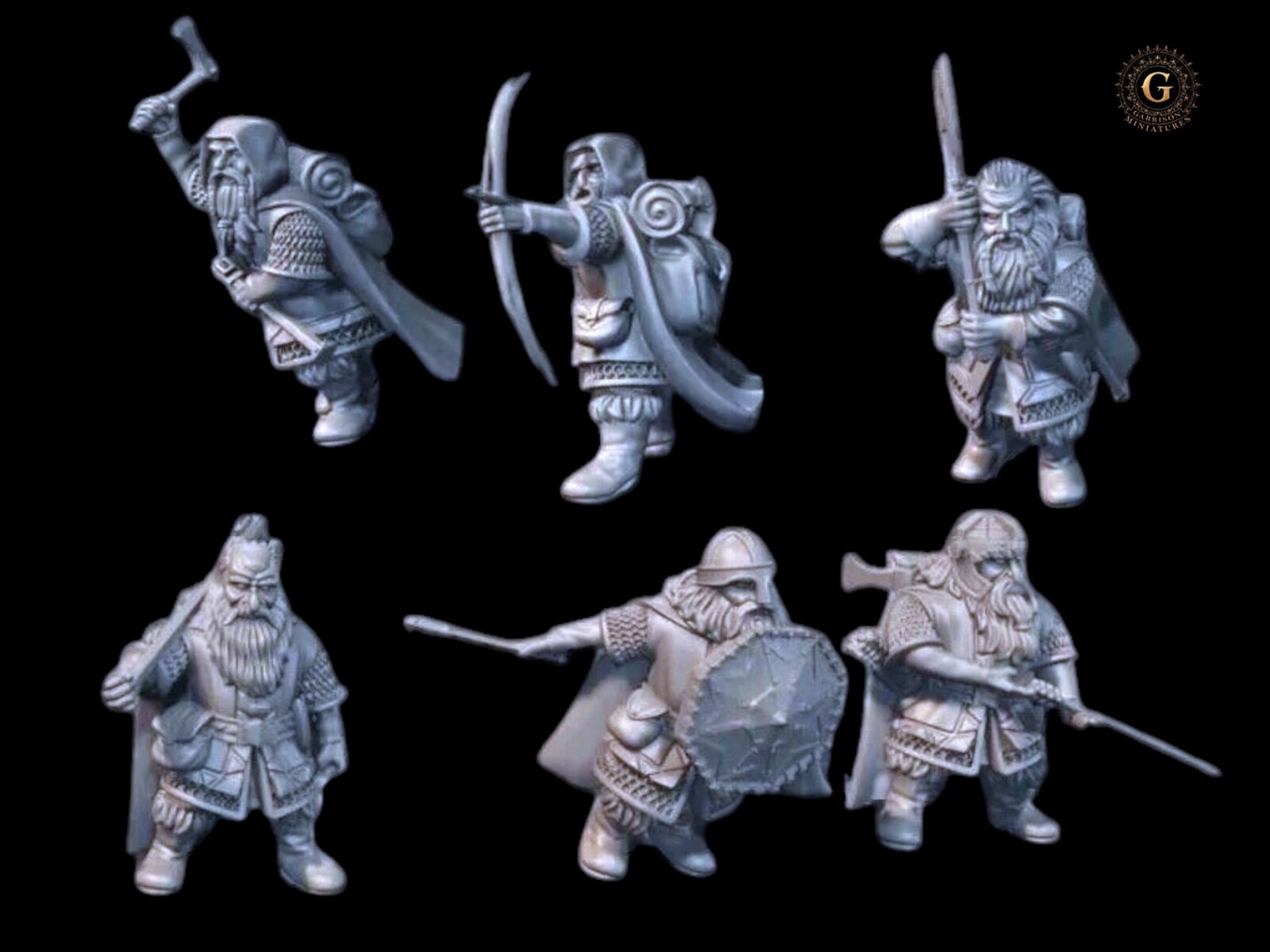 Dwarf Ranger Company  28mm Fantasy Wargames & Diorama Miniatures