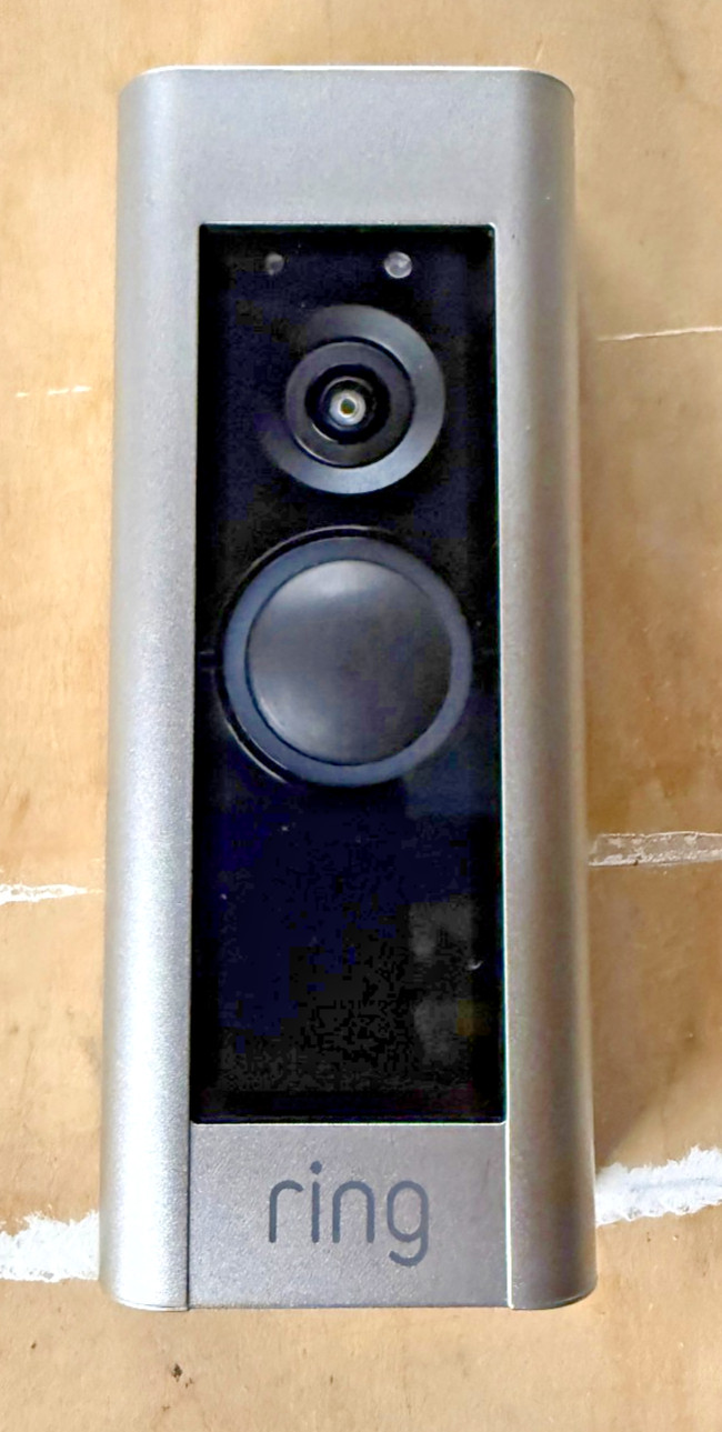 Ring Video Pro Doorbell 1080p HD Camera With Motion Detection Night Vision Wired