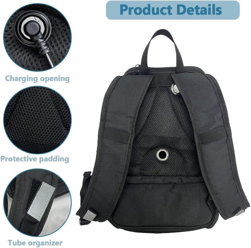 Oxygen Concentrators Backpack - POC Carrying Bag Compatible with Inogen One G...