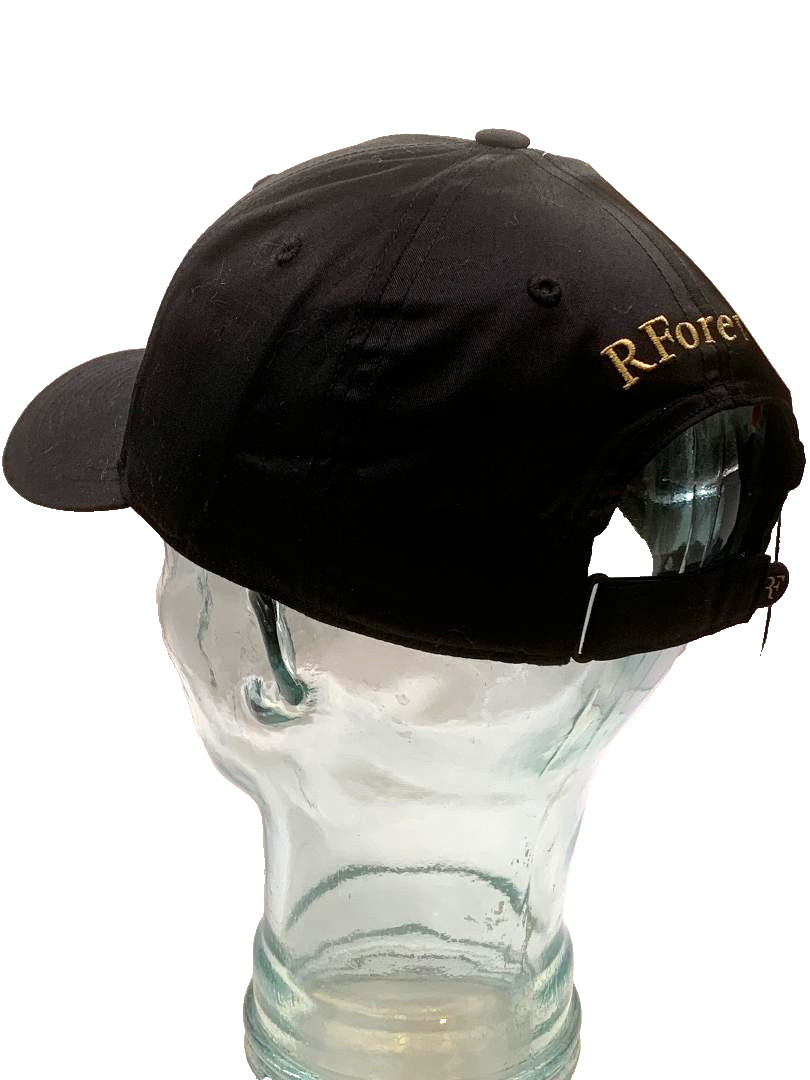 Roger Federer RF Cap - UNIQLO 2023 Limited Black/Gold NWT. Pls. See Photos.