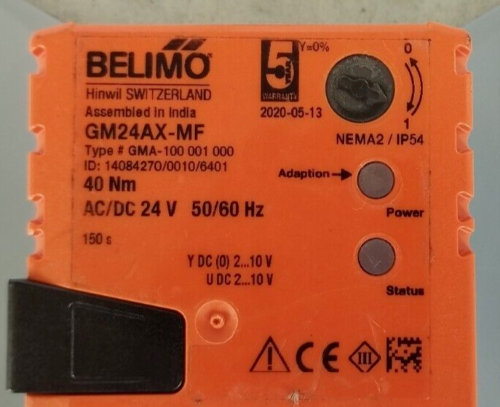1Pc GM24AX-MF BELIMO Damper Actuator Modulating