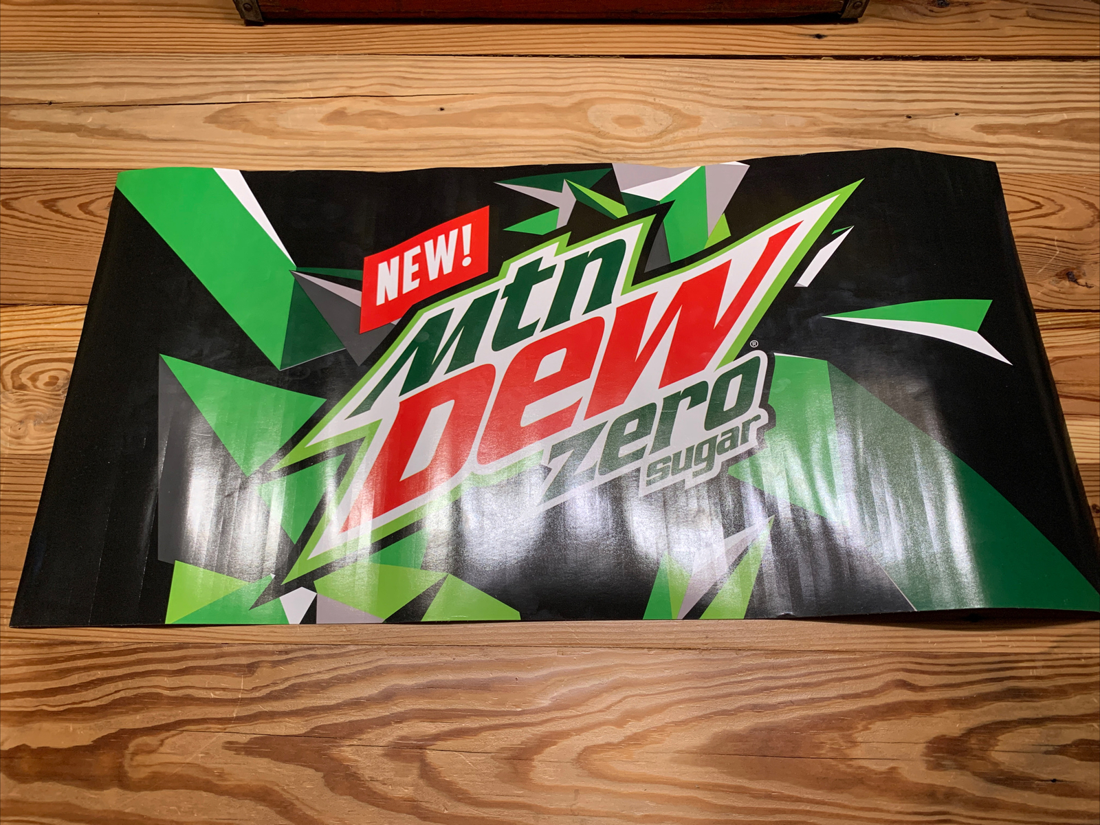 Moutain Dew Zero Sugar Print Advertisement Poster
