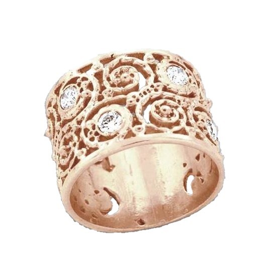2 pcs Ladie's ring Wax patterns for lost wax casting jewelry/waxes_3580
