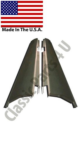 OUTER ROCKER PANELS LINCOLN 1952 53 54 55 4DOOR NEW PAIR!! FREE SHIPPING!