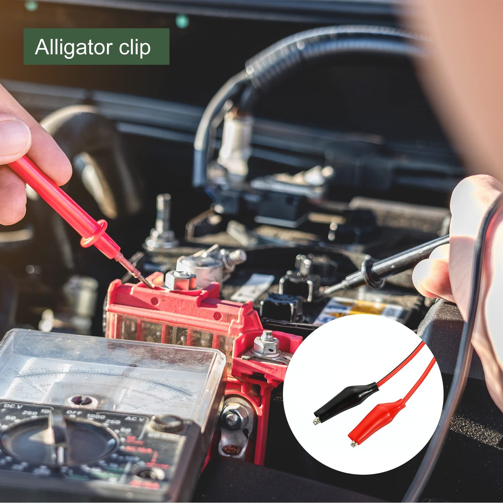 Test Leads Multimeter Banana Plug To Alligator Clip Test Cable | Testing Electro