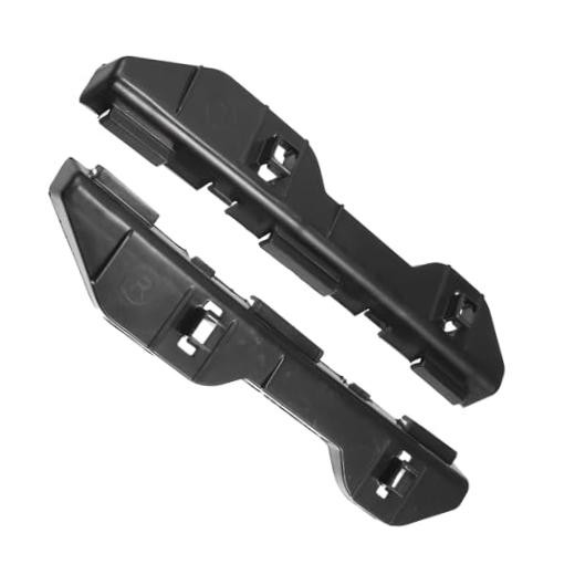 Rear Bumper Fender Bracket Pair 2003-2007 Support Durable Black Plastic Left &