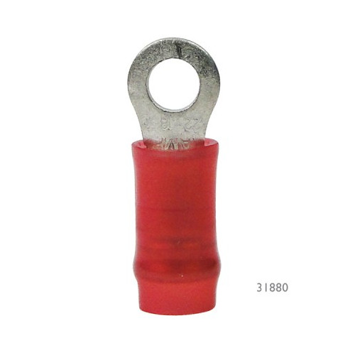 RING TERMINAL 22-16 AWG, #10 PIDG, TE | 36154