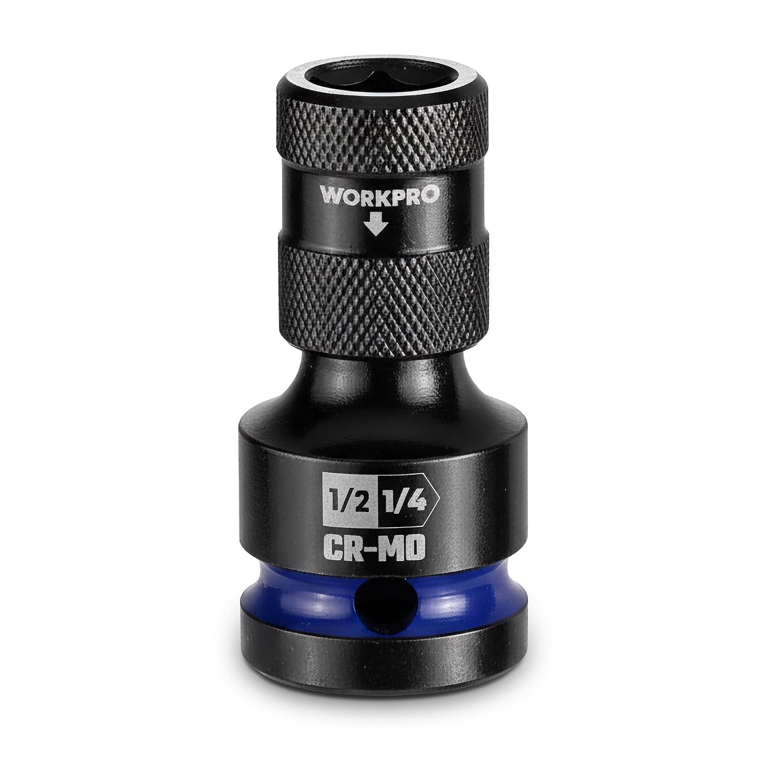 1/2 inch Drive to 1/4 inch Hex CR MO Steel Quick Release Adapter Tool