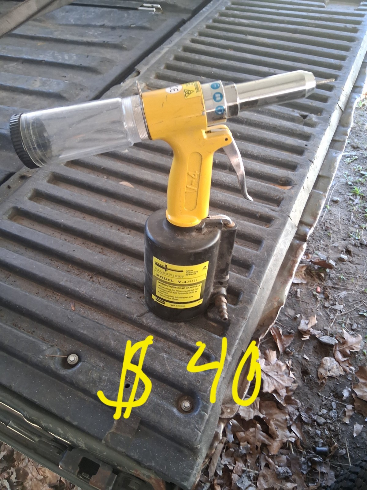 Phnuematic Rivet Gun!