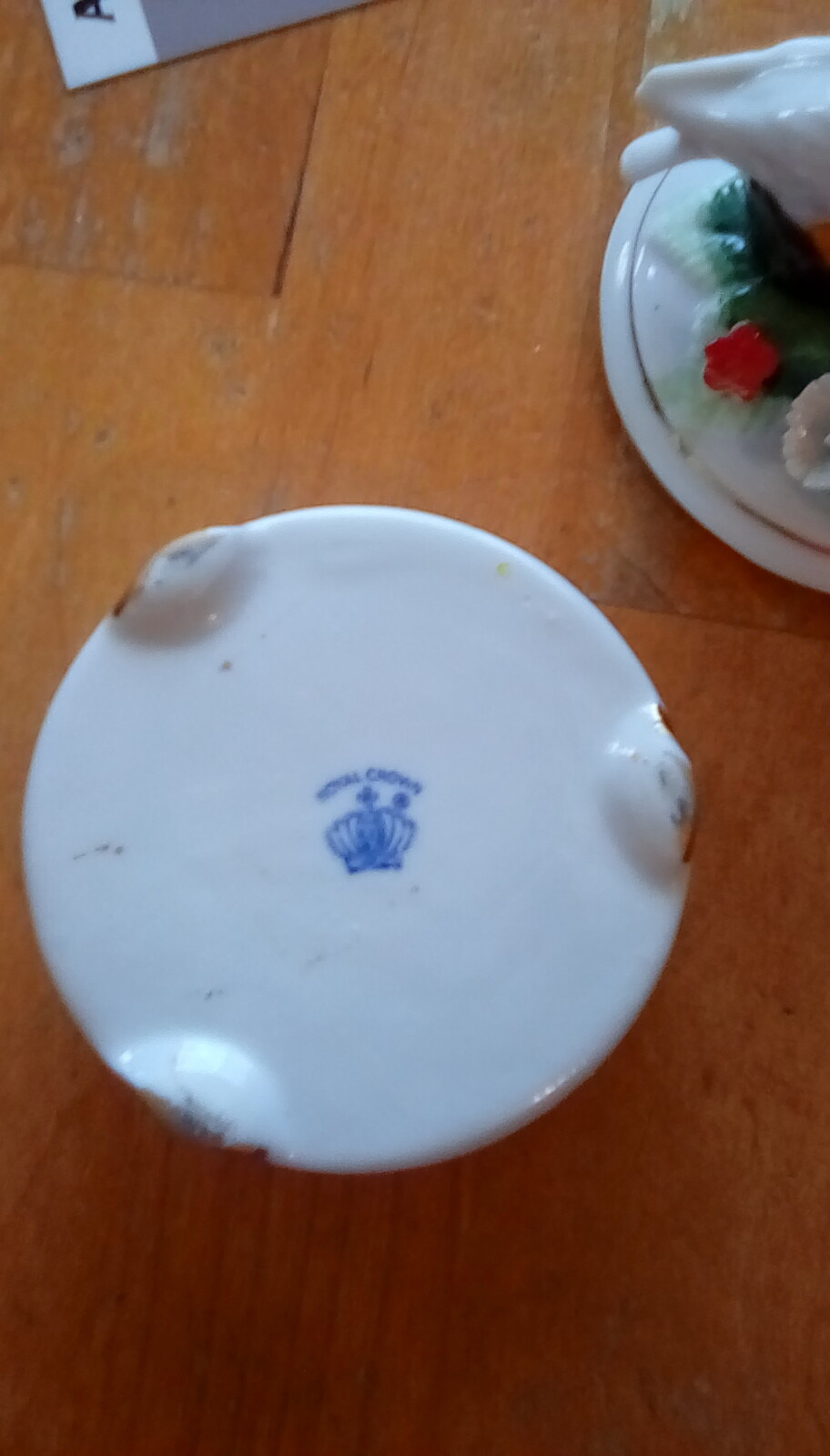 Trinket Dish with Doves