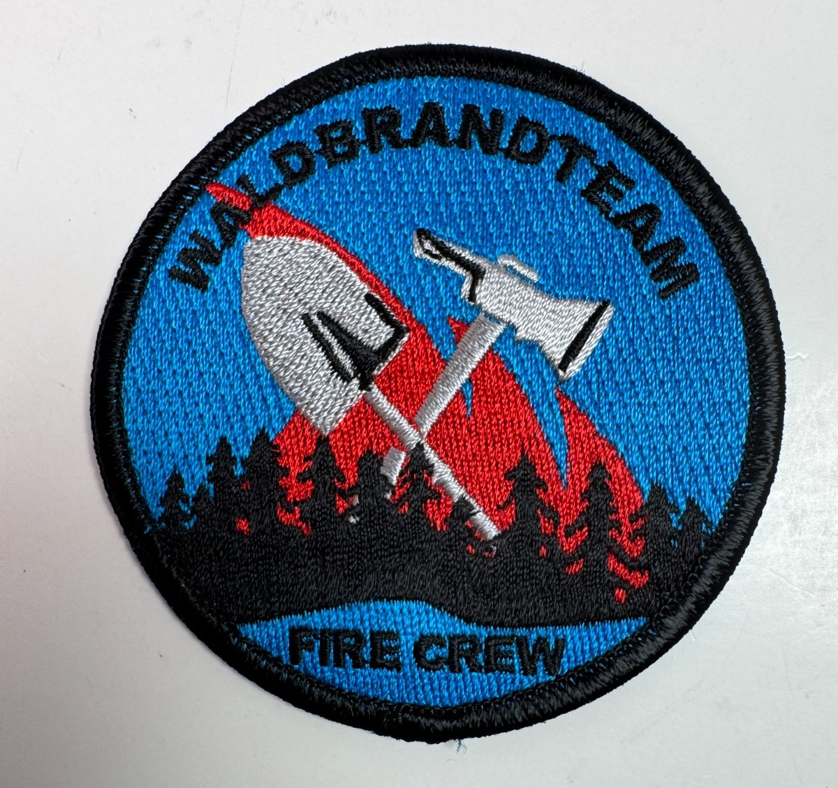 Germany Fire Crew Waldbrandteam Europe Patch Z7
