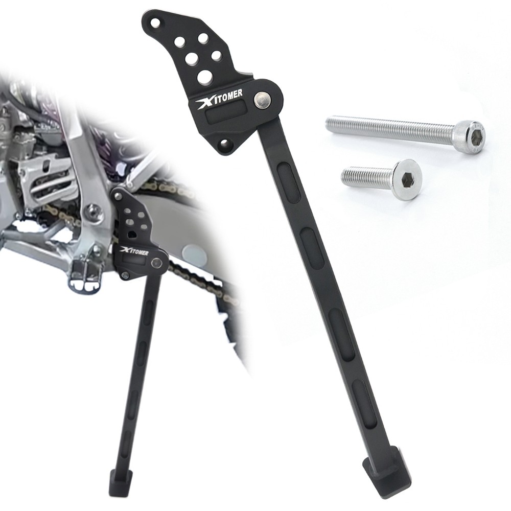 Motorcycle Aluminum Single Kickstand Bracket Fit For Yamaha YZ125 2005-2022