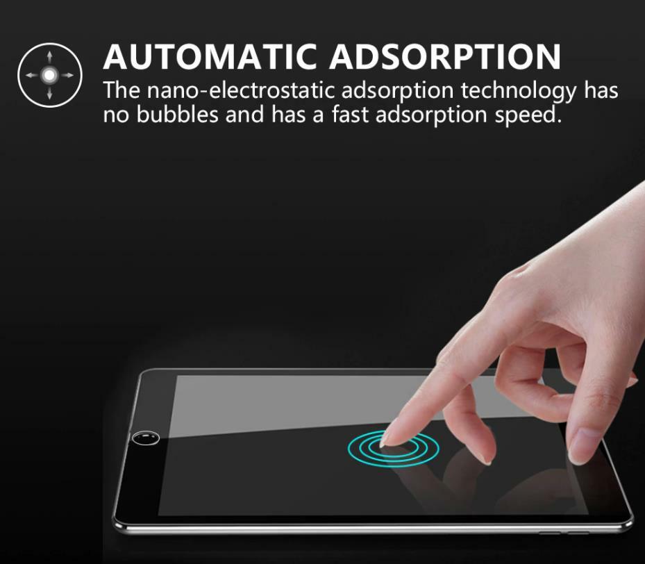 [4-Pack]Tempered GLASS Screen Protector for Apple iPad 10.2 7 / 8 Gen 10.2 inch