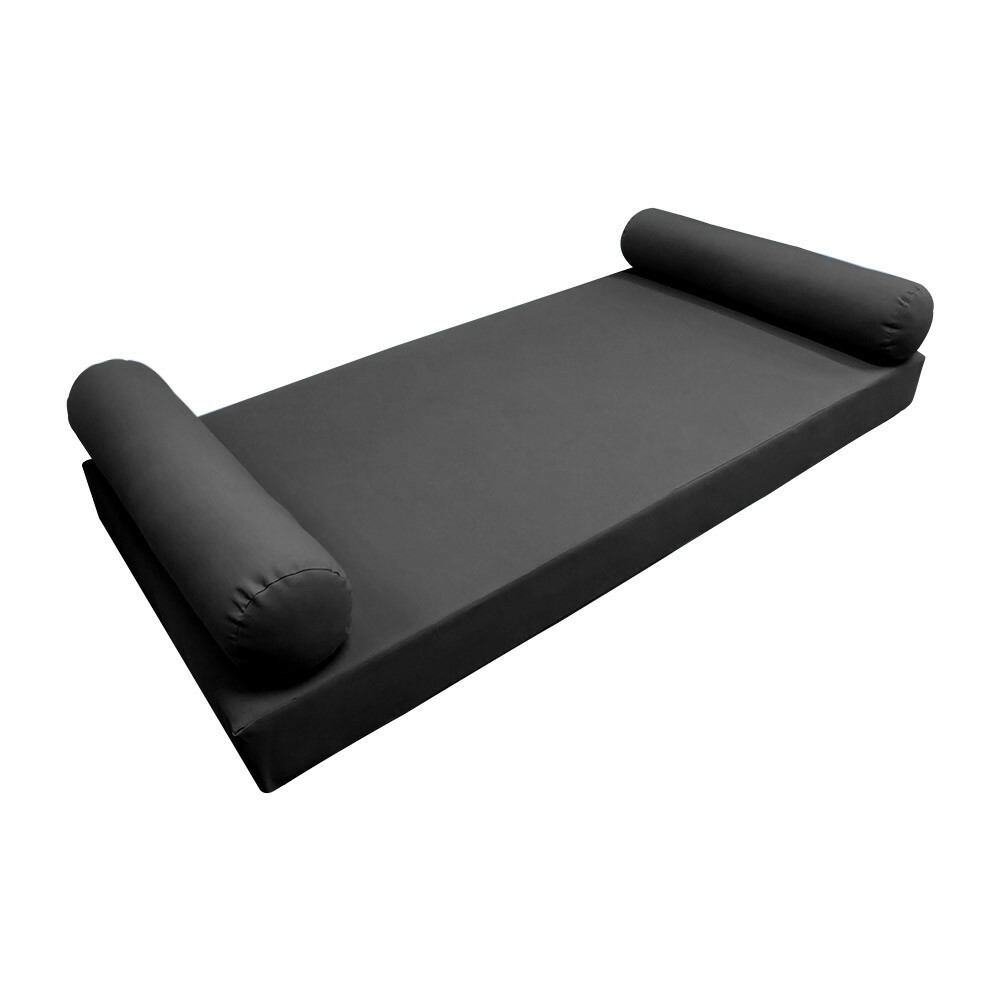 *COVER ONLY*-S5 Daybed Mattress Bolster Pillow Covers Knife Edge Twin-XL-AD003
