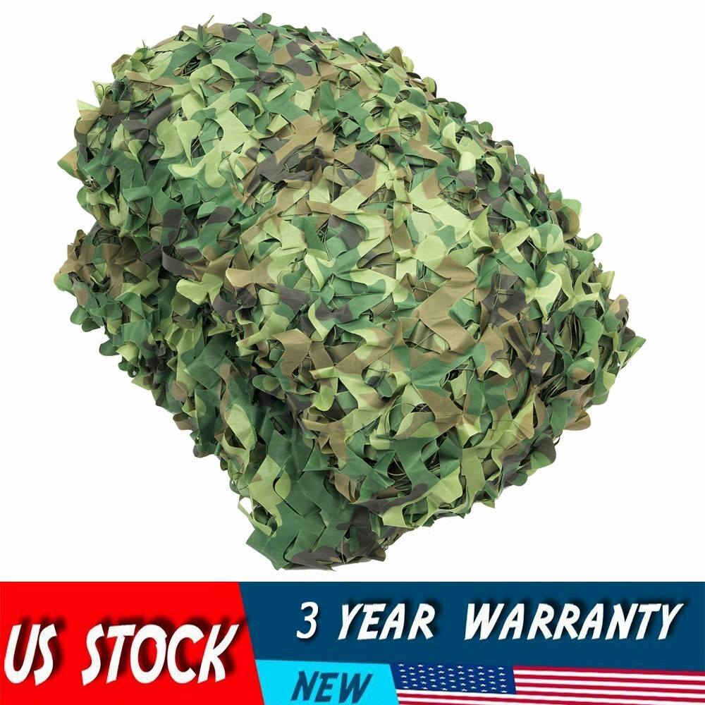 26 X 26 Camouflage Netting Ft Camo Net Woodland Net For Military Camping Hunting