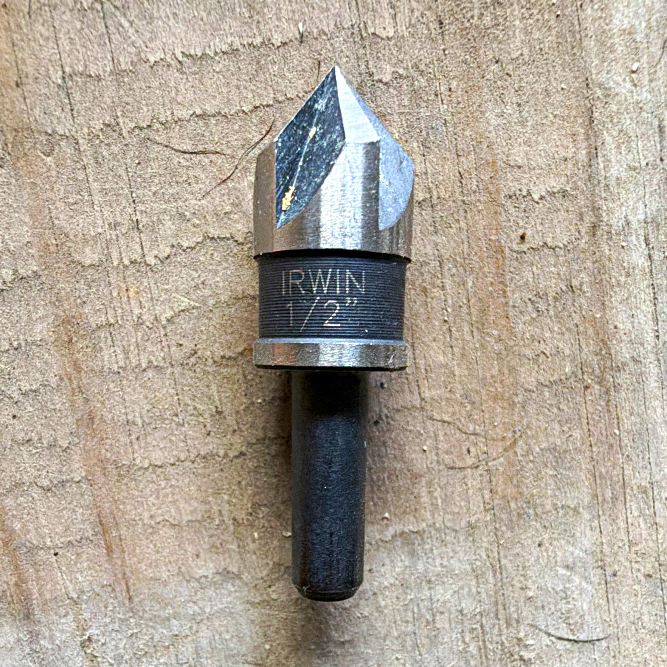 IRWIN 1/2 in Countersink Bit, High Speed Steel Cutter Head Diameter 1/2 in