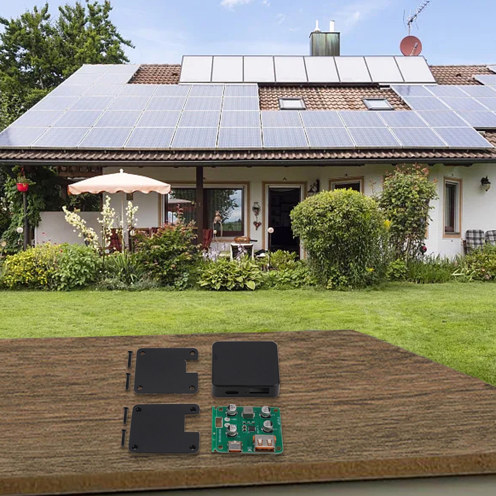 Reliable and Convenient Solar Controller Type C for QC 3 0 Quick Charge