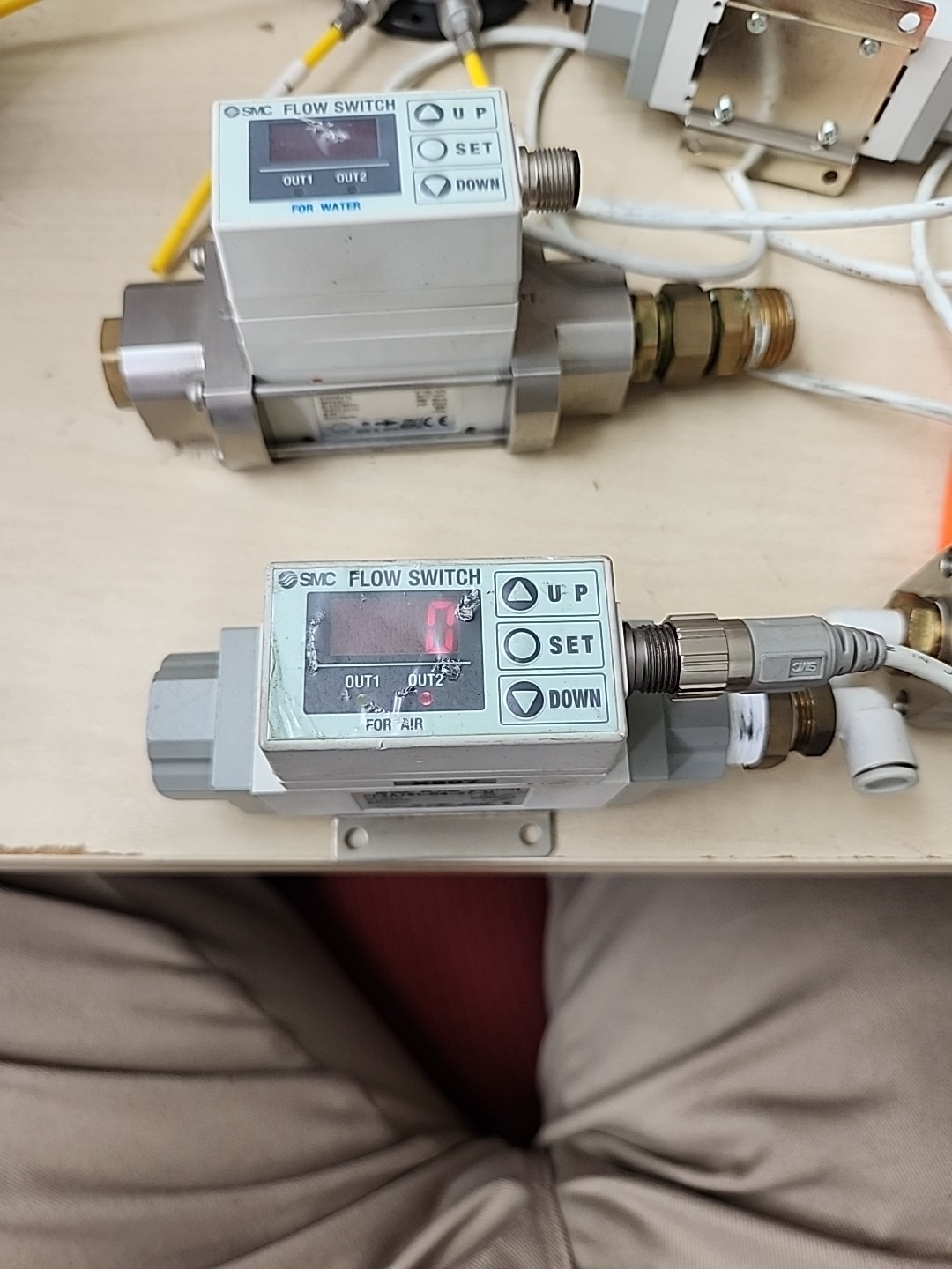 SMC Flow Switch PF2A751-04-27-M 5-500l 12-24vdc NPN Made In Japan