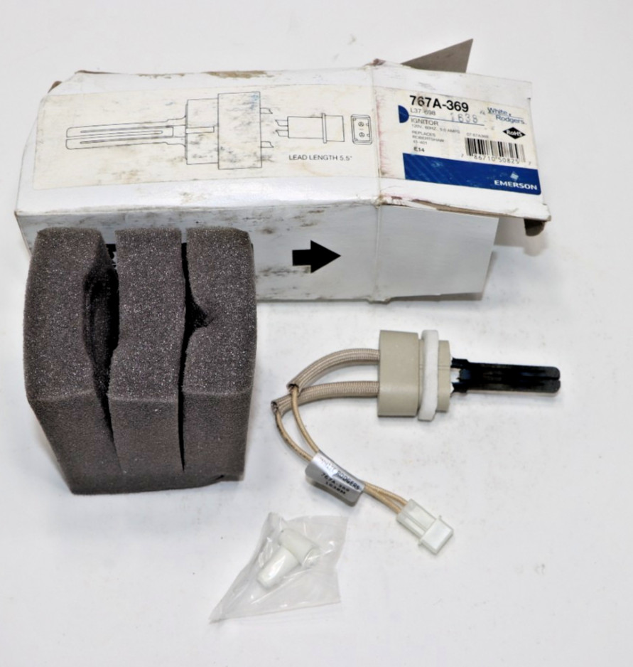 OEM White-Rodgers 767A-369  Furnace Ignitor 120 volt 60Hz 5.0Amps