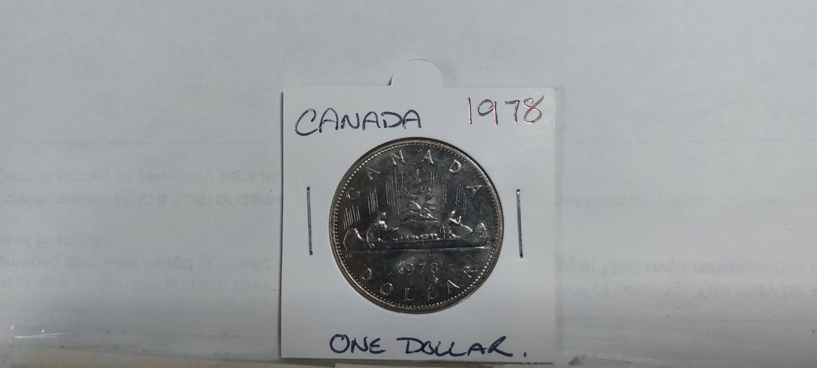 @@@ A SUPERB CANADA 1978  DOLLAR @@@