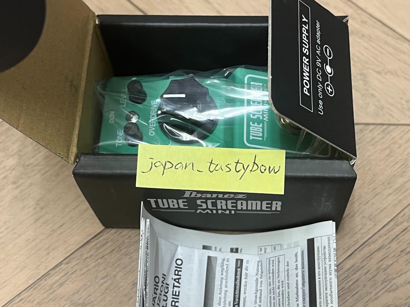 Ibanez TS MINI Tube Screamer Mini Guitar Effects Pedal Green Made in Japan