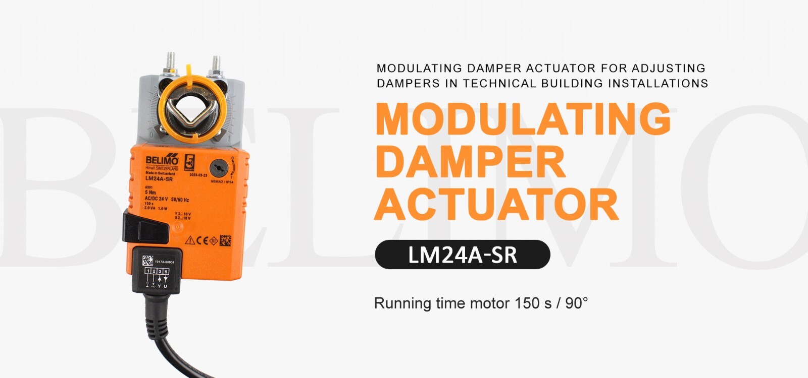 1pcs new Belimo LM24A-SR Modulating damper actuator for adjusting dampers