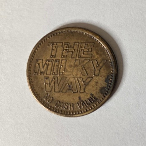 The Milky Way Los Angeles, CA Arcade Game Token 24mm