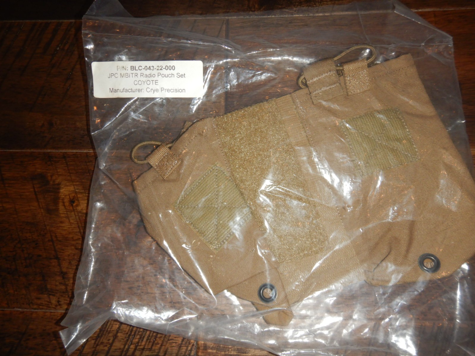 Crye Precision * JPC MBITR Radio Pouch Set * Coyote * BLC-043-22-00 * NEW