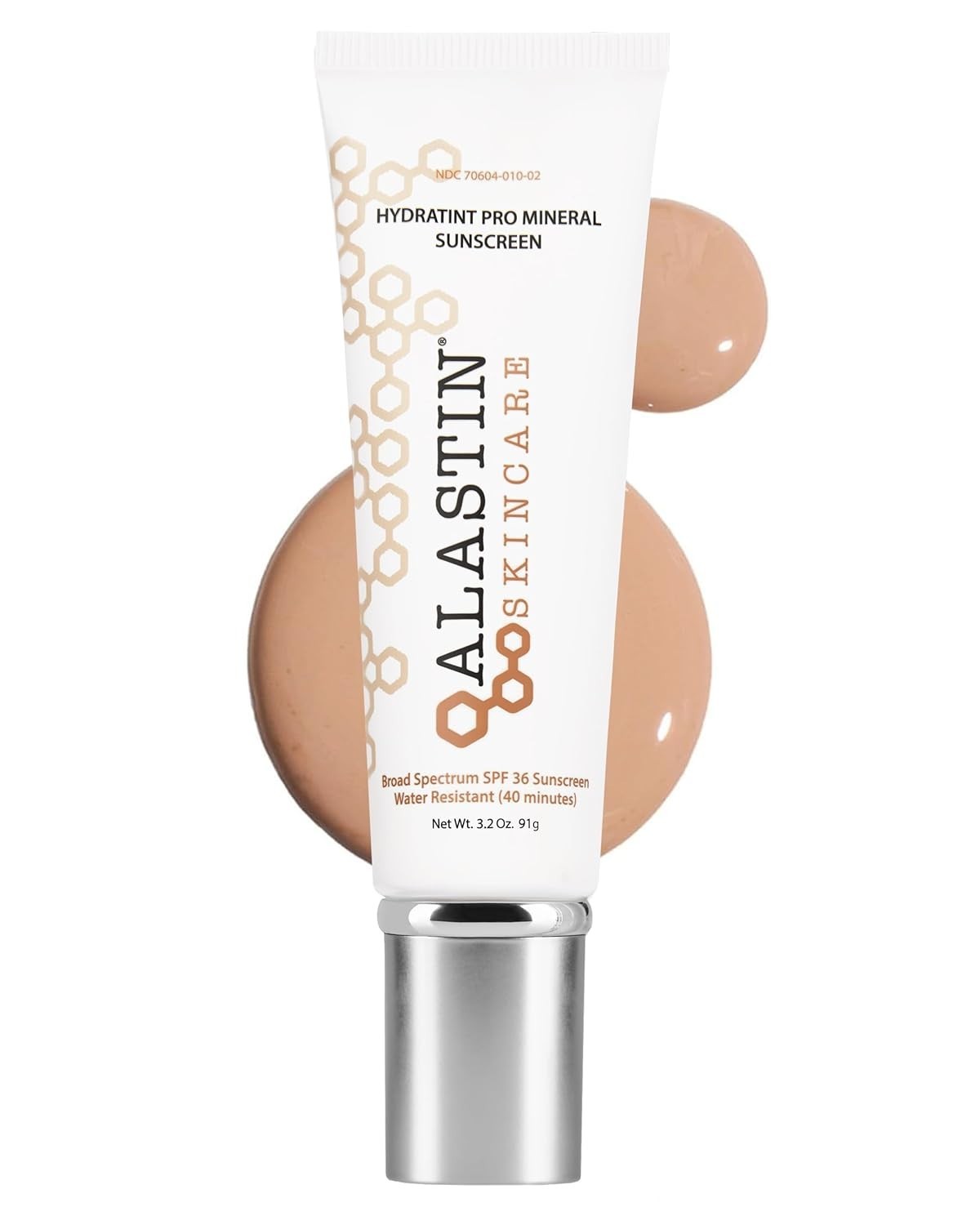 ALASTIN Skincare HydraTint Pro Mineral Sunscreen SPF 36 (3.2 oz) | 2-in-1 Tinted