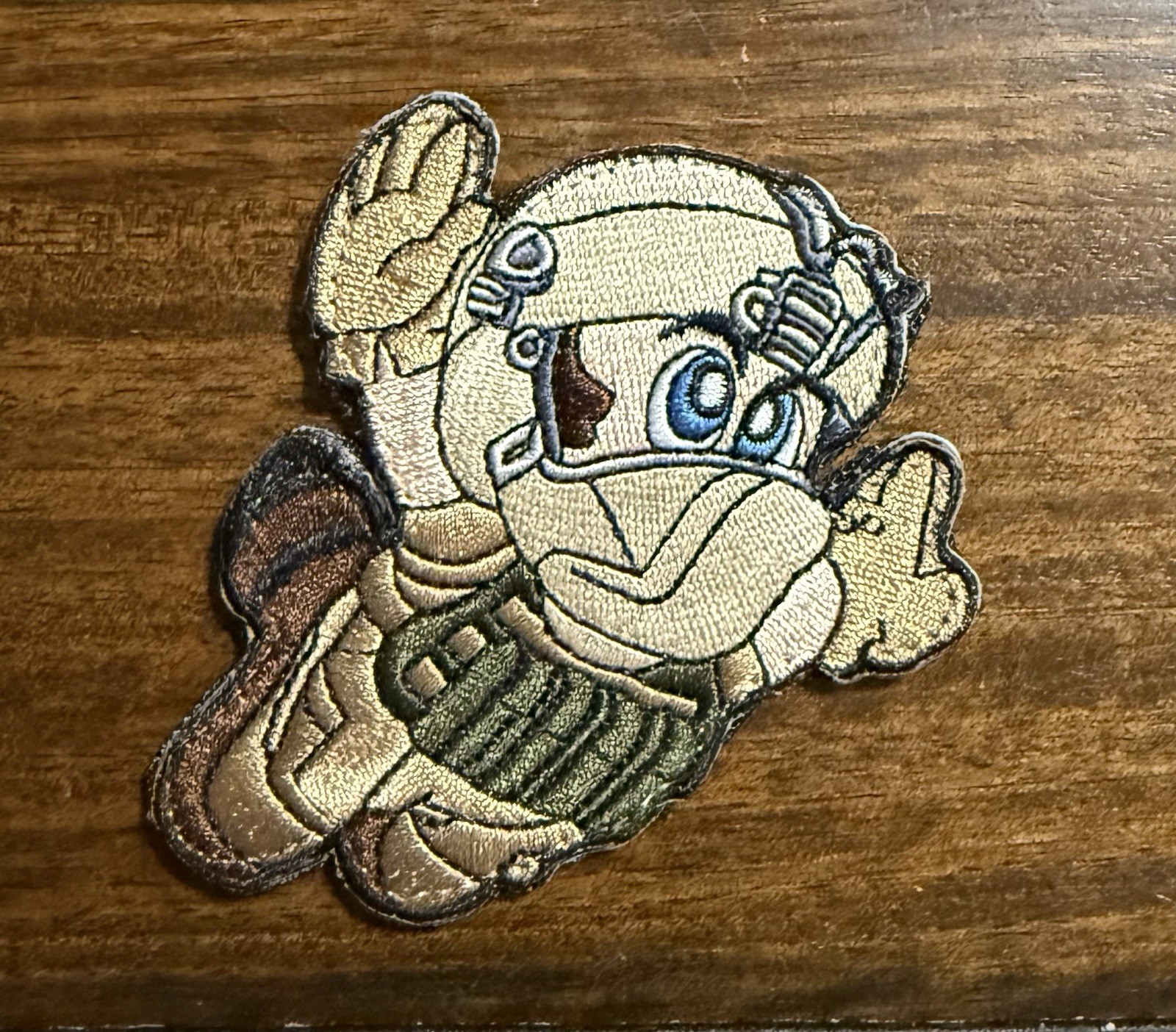 USAF 855 AMXS Mario Patch Nellis AFB, Aircraft Maintenance Squadron, Air Fore