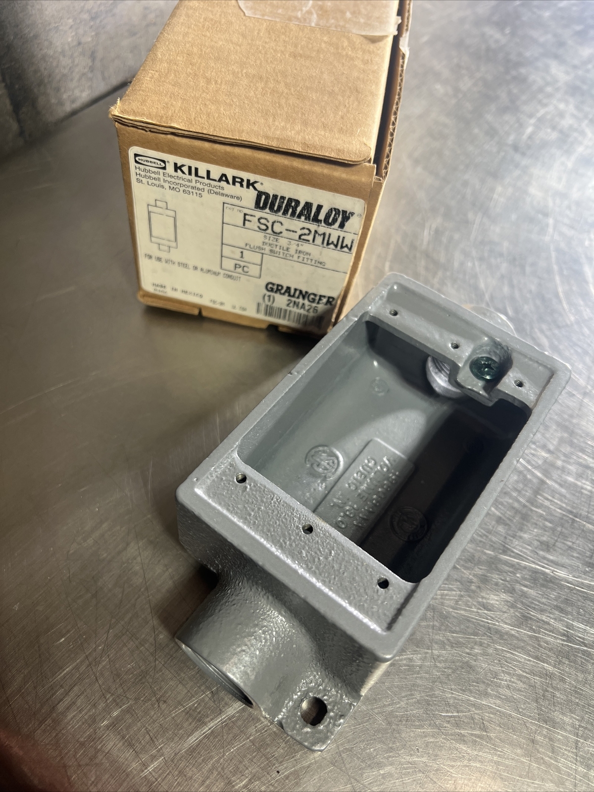 Nos Surplus Killark Duraloy FSC-2MWW