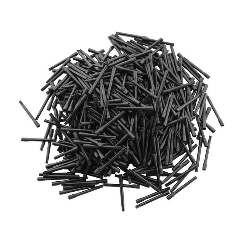 100pcs 2ba Soft Tip Dart Tips 2ba Threaded Plastic Replacement Black Precision