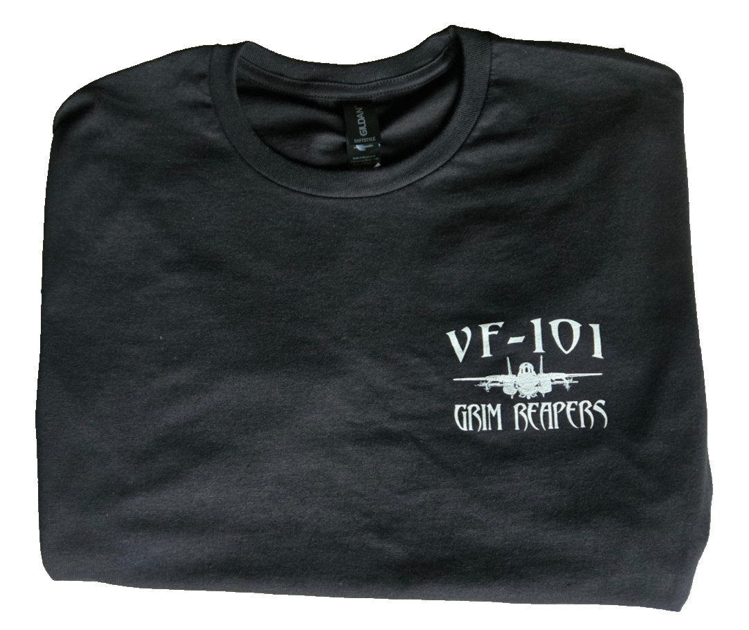 VF-101 Grim Reapers 1942-2005 "LAST OF THE REAPERS " T-SHIRT - Size: XXL