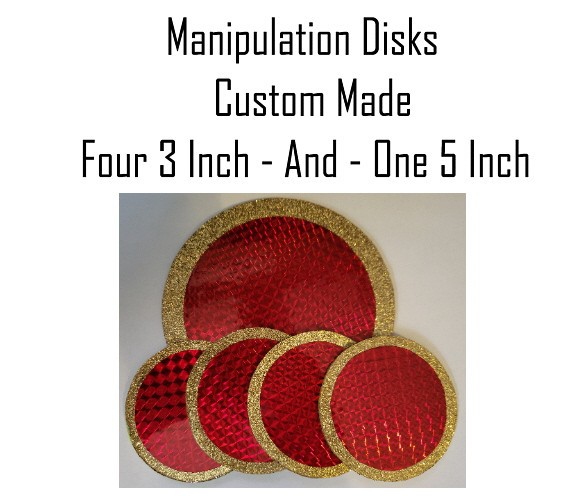 MANIPULATION DISK SET - FOUR 3 INCH & ONE 5 INCH