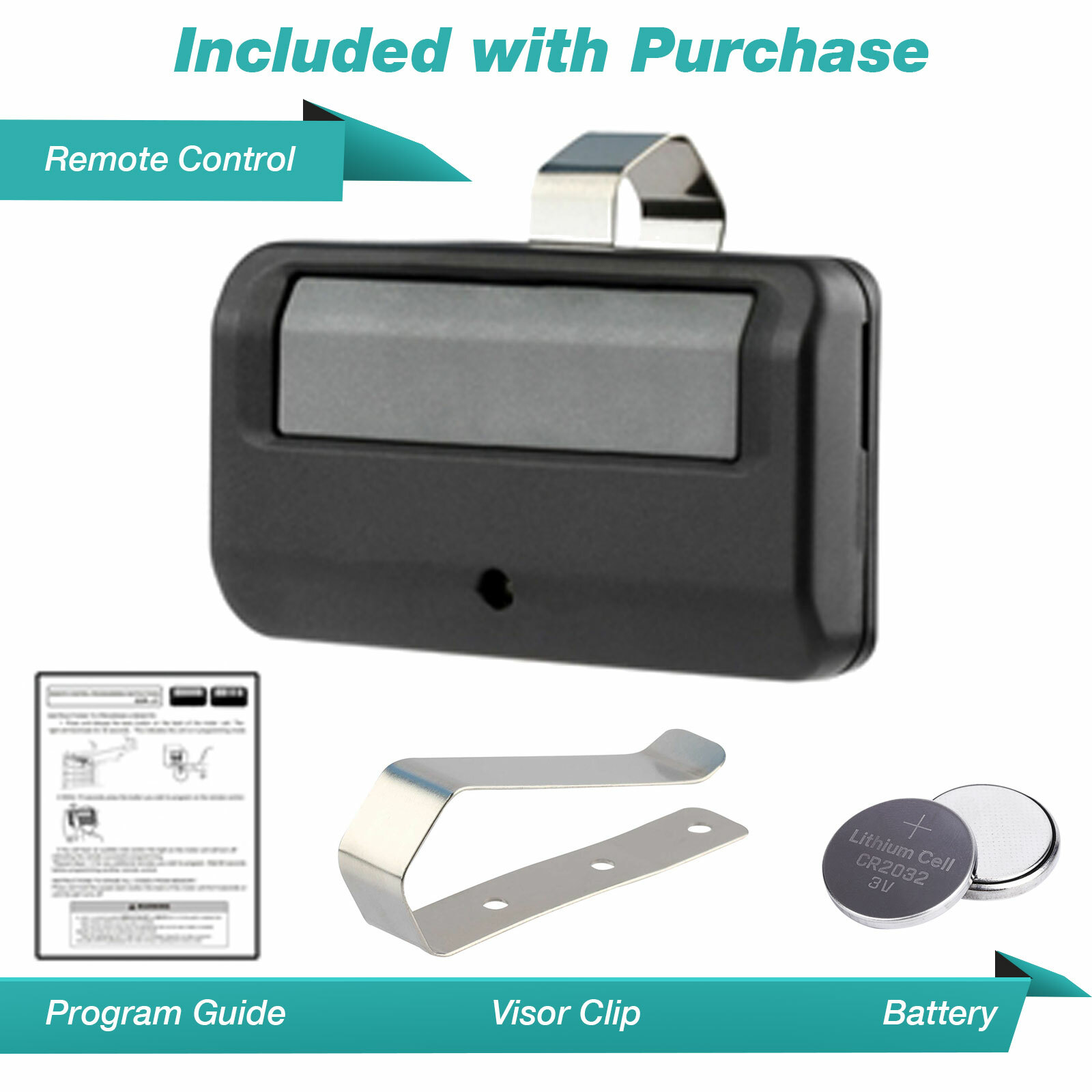 For 891LM LiftMaster 1 Button Remote Transmitter Garage Door Security+ 2.0