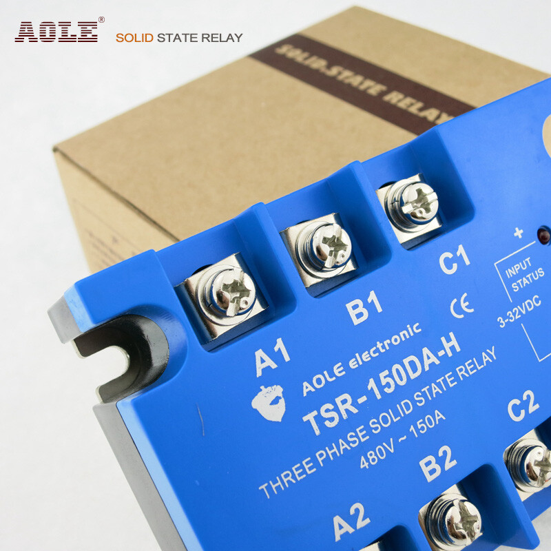 150A DC-AC Enhanced Three-Phase Solid State Relay TSR-150DA-H