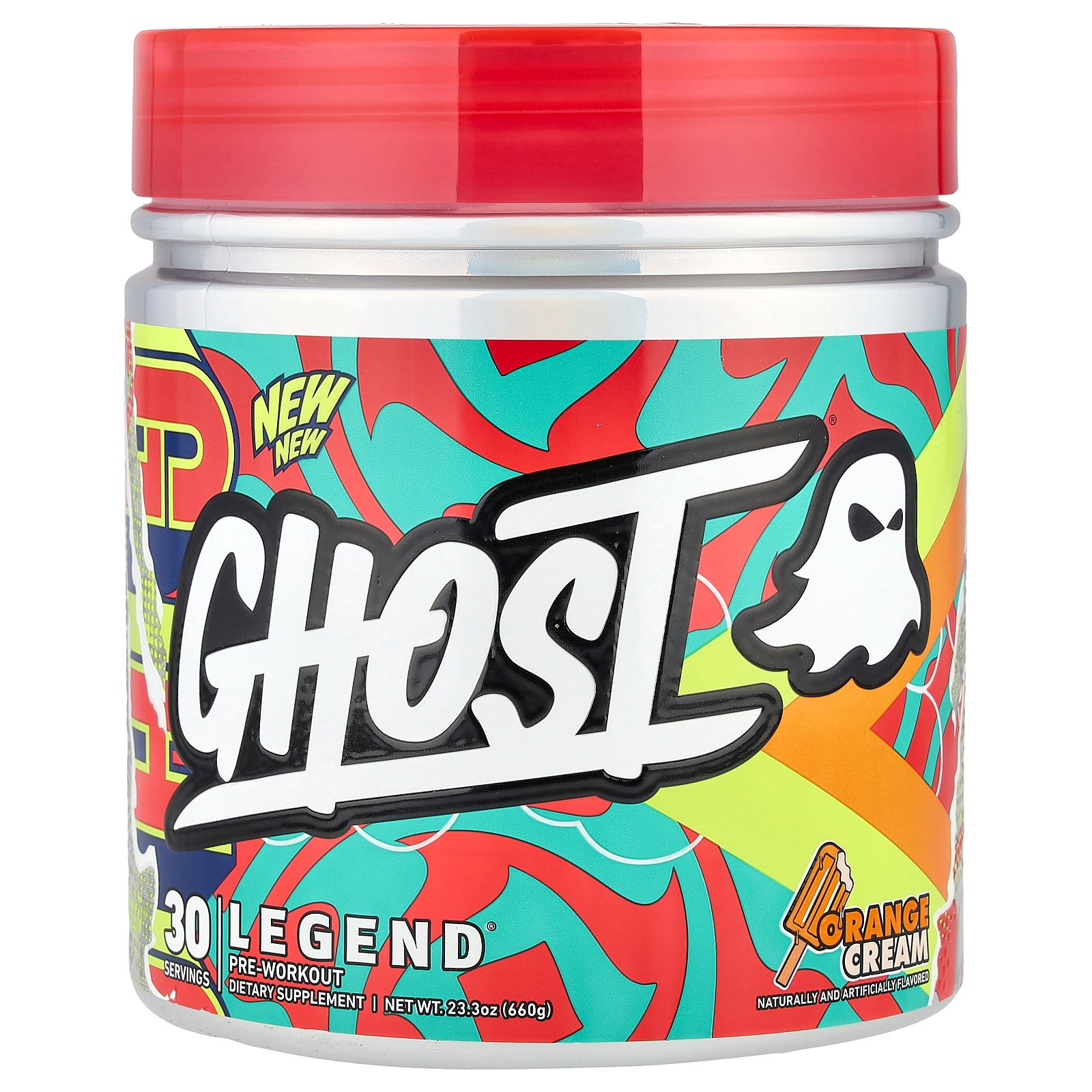 Legend® Pre-Workout, Orange Cream, 23.3 oz (660 g)