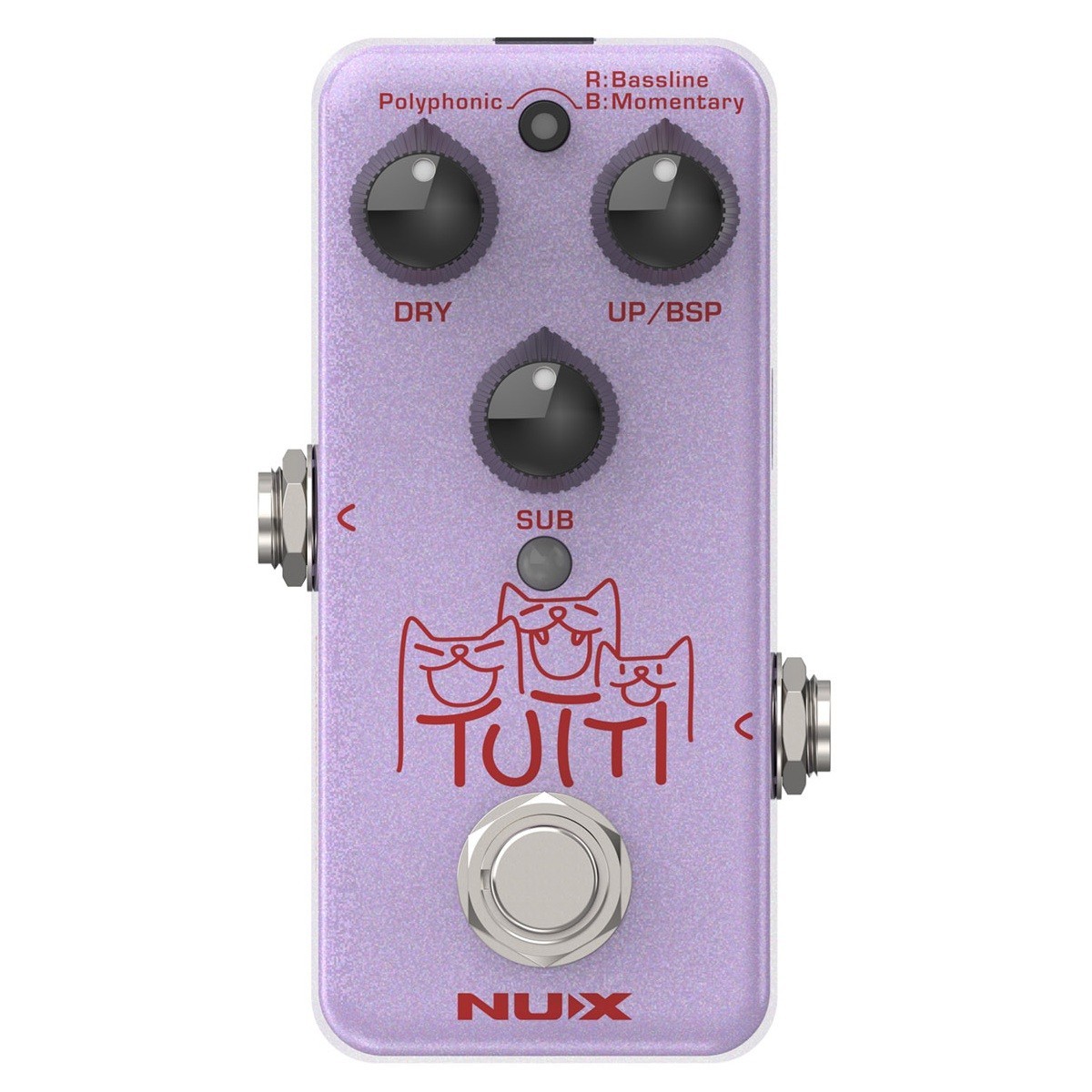 New NUX NPO-2 Tutti Polyphonic Octave Guitar Effects Pedal