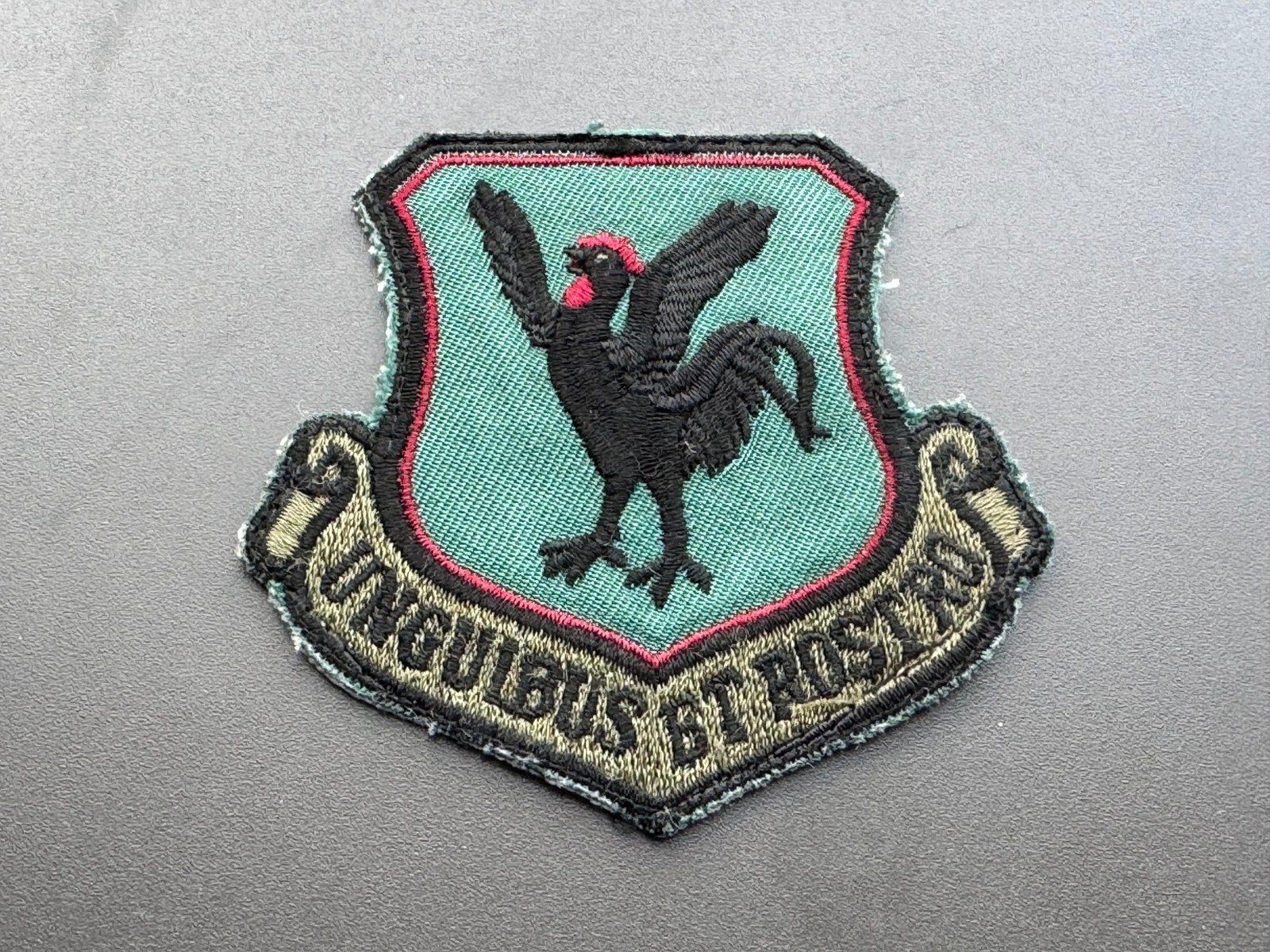 Vintage United States Air Force Subdued 18th Wing Patch, V1 (Twill)