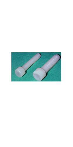 10-32 x 3/4" Socket Head Cap Screw Polypropylene Fastener P82052