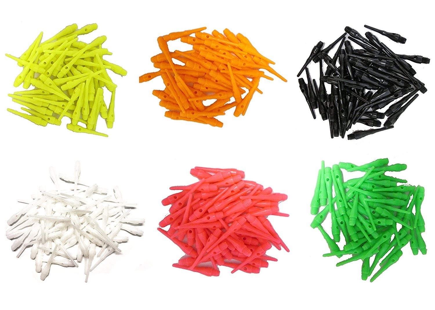 Tufflex III Extra Strong 2BA 3/16" Thread Soft Tip Dart Points Pink 100-1000 ...