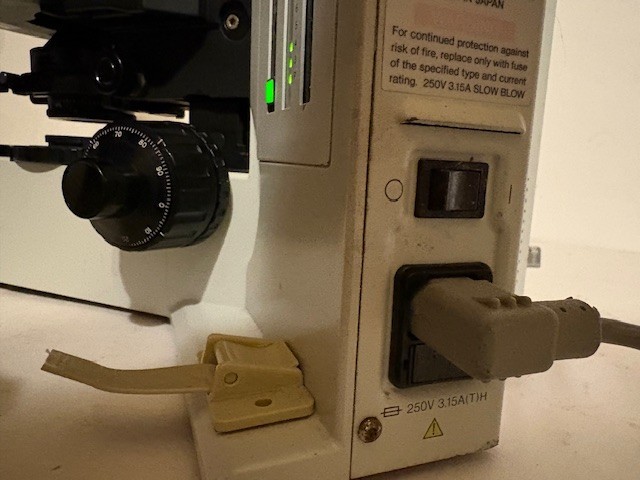 Olympus BX40 POL Polarizing Trinocular Microscope Full Wave Plate