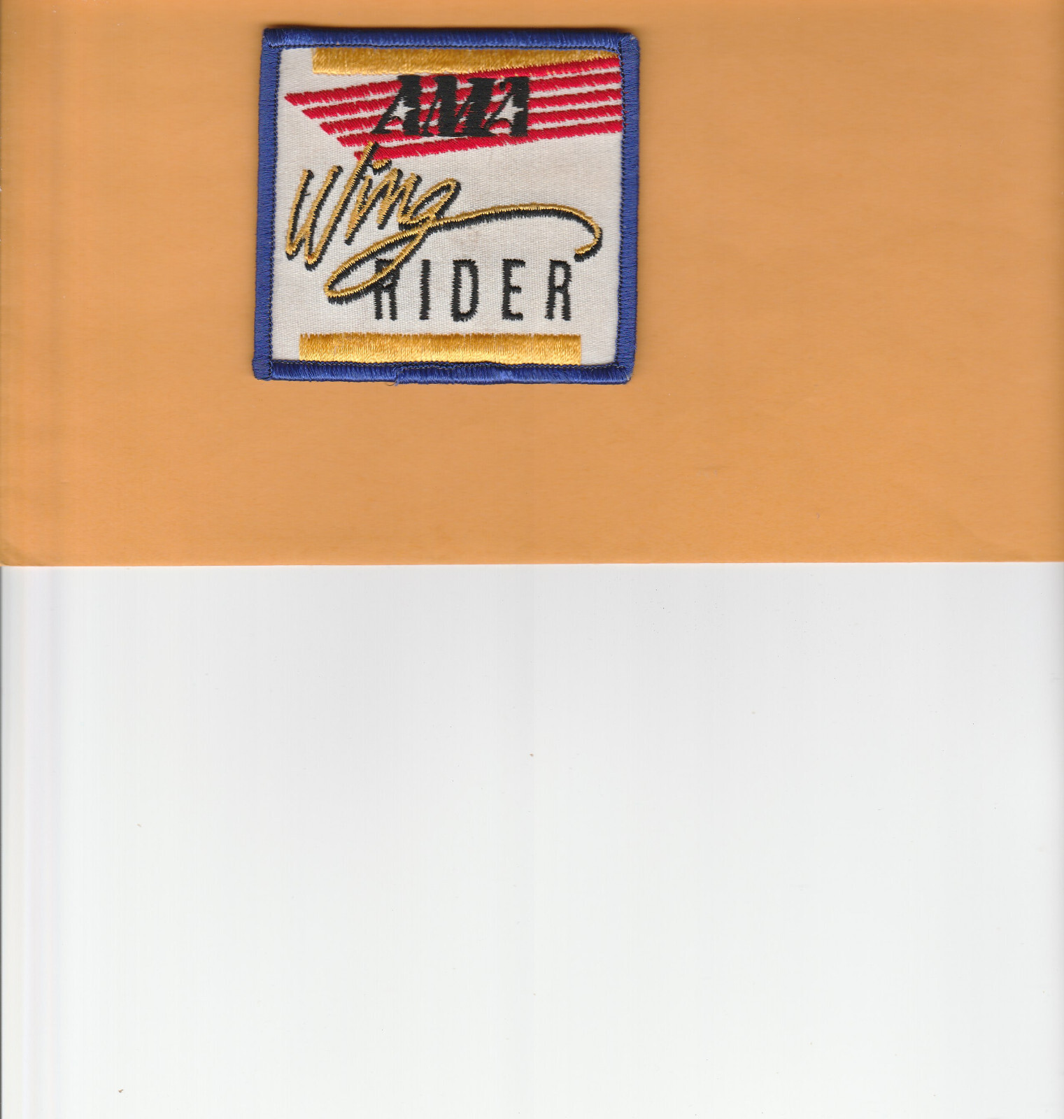 AMA Wing Rider American Motorcyclist Assoc.  Embroidered patch